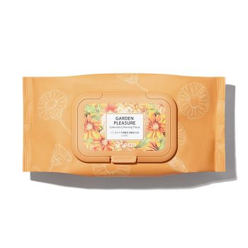 Салфетки очищающие с экстрактом календулы THE SAEM Garden Pleasure Calendula Cleansing Tissue