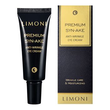 Антивозрастной крем для век со змеиным ядом LIMONI Premium Syn-Ake Anti-Wrinkle Eye Cream