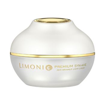Антивозрастной лёгкий крем для лица со змеиным ядом LIMONI Premium Syn-Ake Anti-Wrinkle Light Cream