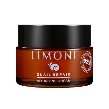 Восстанавливающий крем всё-в-одном с экстрактом муцина улитки LIMONI Snail Repair All In One Cream