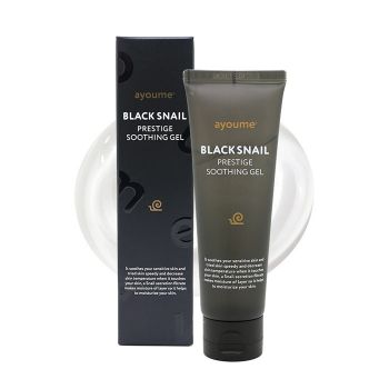 Успокаивающий гель с муцином черной улитки AYOUME Black Snail Prestige Soothing Gel