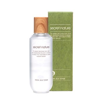 Увлажняющий тонер с экстрактом зеленого чая SECRET NATURE From Jeju Toner Увлажняющий тонер с экстрактом зеленого чая SECRET NATURE From Jeju Toner