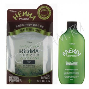 Набор для лечебного окрашивания волос на основе хны LOMBOK Henna Treatment Color