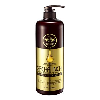 Салонный шампунь для сухих и поврежденных волос DAENG GI MEO RI Sacha Inchi Gold Therapy Shampoo