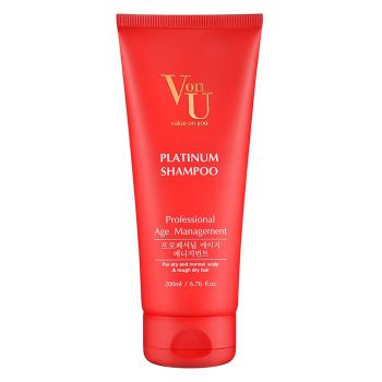 Шампунь с платиной антивозрастной VON U Platinum Shampoo