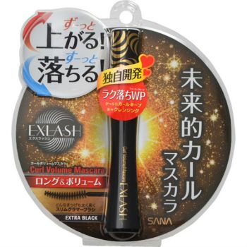 Тушь для ресниц объём и подкручивание, водостойкая SANA Exlash Curl Volume Masсara Тушь для ресниц объём и подкручивание, водостойкая SANA Exlash Curl Volume Masсara