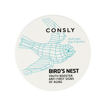 Гидрогелевые патчи с экстрактом ласточкиного гнезда CONSLY Hydrogel Bird's Nest Eye Patches