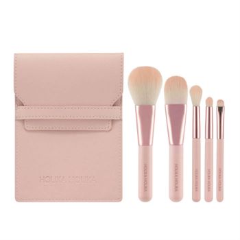 Набор кистей для макияжа HOLIKA HOLIKA Nudrop Mini Brush Set Набор кистей для макияжа HOLIKA HOLIKA Nudrop Mini Brush Set