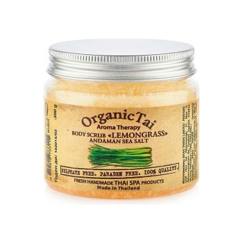 Скраб для тела на основе соли андаманского моря с экстрактом лемонграсса ORGANIC TAI Body Scrub Lemongrass Andaman Sea Salt Скраб для тела на основе соли андаманского моря с экстрактом лемонграсса ORGANIC TAI Body Scrub Lemongrass Andaman Sea Salt