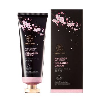 Интенсивный крем с коллагеном против морщин HANIxHANI Black Intensive Anti-Wrinkle Collagen Cream