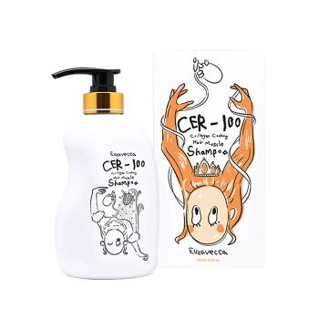 Шампунь для волос с коллагеном ELIZAVECCA Cer-100 Collagen Coating Hair Muscle Shampoo Шампунь для волос с коллагеном ELIZAVECCA Cer-100 Collagen Coating Hair Muscle Shampoo