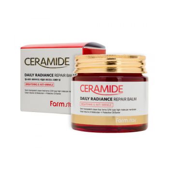 Восстанавливающий крем-бальзам с керамидами FARMSTAY Ceramide Daily Radiance Repair Balm