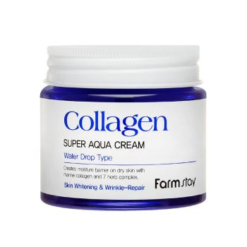 Суперувлажняющий крем с коллагеном FARMSTAY Collagen Super Aqua Cream