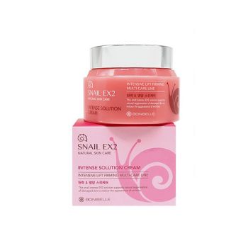 Антивозрастной улиточный крем с эффектом лифтинга ENOUGH Bonibelle Snail EX2 Intense Solution Cream