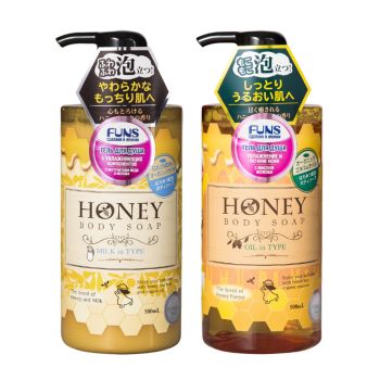 Гель для душа с экстрактом мёда FUNS Honey Body Soap Гель для душа с экстрактом мёда FUNS Honey Body Soap