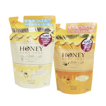 Гель для душа с экстрактом мёда, запасной блок FUNS Honey Body Soap Refill Гель для душа с экстрактом мёда, запасной блок FUNS Honey Body Soap Refill