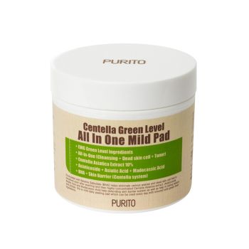 Многофункциональные очищающие диски с центеллой азиатской PURITO Centella Green Level All In One Mild Pad Многофункциональные очищающие диски с центеллой азиатской PURITO Centella Green Level All In One Mild Pad