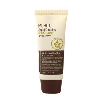 BB крем с муцином улитки PURITO Snail Clearing BB Cream SPF38 PA+++