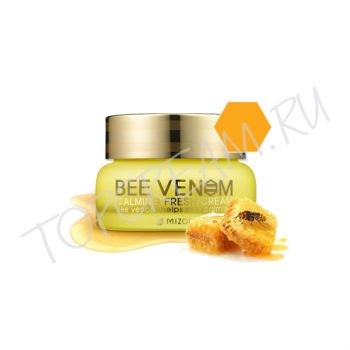 Успокаивающий освежающий крем с пчелиным ядом MIZON Bee Venom Calming Fresh Cream