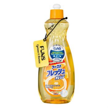 Жидкость для мытья посуды, овощей и фруктов с маслом апельсина FUNS Daiichi Orange Oil Liquid Жидкость для мытья посуды, овощей и фруктов с маслом апельсина FUNS Daiichi Orange Oil Liquid