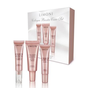 Мини-набор с коллагеном LIMONI Collagen Booster Care Set Мини-набор с коллагеном LIMONI Collagen Booster Care Set