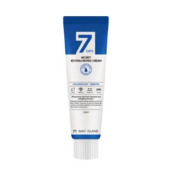 Крем с 4 видами гиалуроновой кислоты MAY ISLAND 7 Days Secret 4D Hyaluronic Cream