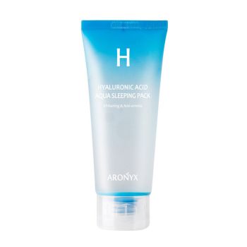 Ночная маска с с гиалуроновой кислотой ARONYX Hyaluronic Acid Aqua Sleeping Pack