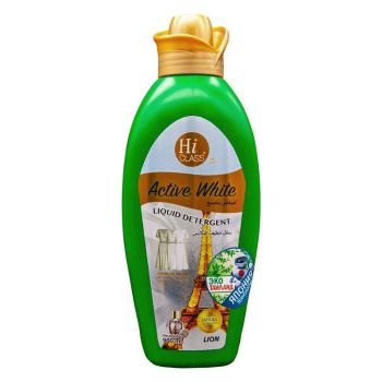 Концентрированный гель для стирки белых вещей LION Thailand Hi-Class Liquid Detergent Active White