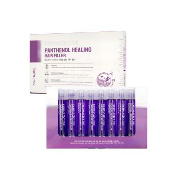Восстанавливающий филлер для волос с пантенолом FARMSTAY Derma Cube Panthenol Healing Hair Filler 10pcs