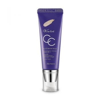 СС крем для любого типа кожи DEOPROCE Violet CC Cream СС крем для любого типа кожи DEOPROCE Violet CC Cream