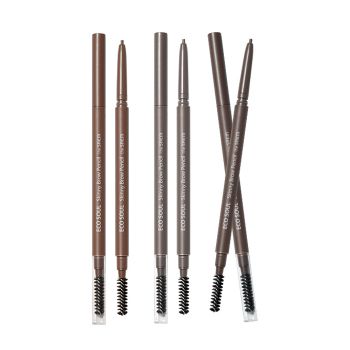 Тонкий карандаш для бровей THE SAEM Eco Soul Skinny Brow Pencil