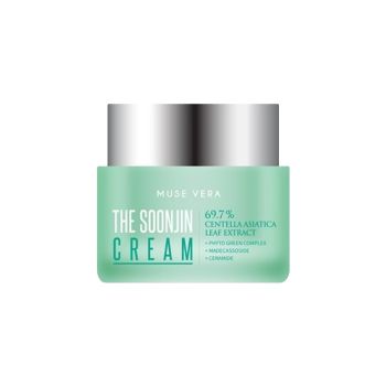 Успокаивающий крем с центеллой азиатской MUSE VERA The Soonjin Cream