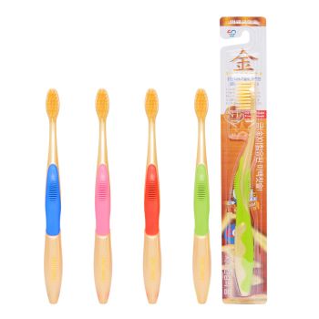 Зубная щетка Ионы золота для детей от 7 лет EQ MAXON Wellbeing Gold Toothbrush Зубная щетка Ионы золота для детей от 7 лет EQ MAXON Wellbeing Gold Toothbrush