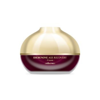 Антивозрастной крем с экстрактом гибискуса DEOPROCE Estheroce Idebenone Age Recovery Cream