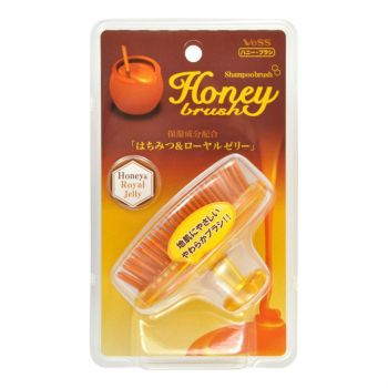Массажер с медом и маточным молочком пчёл для кожи головы VESS Honey Shampoo Brush Массажер с медом и маточным молочком пчёл для кожи головы VESS Honey Shampoo Brush