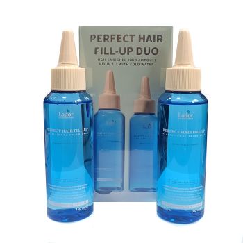 Филлер для восстановления волос, 100 мл + 100 мл LADOR Perfect Hair Fill-Up Duo Филлер для восстановления волос, 100 мл + 100 мл LADOR Perfect Hair Fill-Up Duo