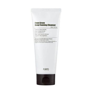 Мягкая глубокоочищающая пенка PURITO From Green Deep Foaming Cleanser