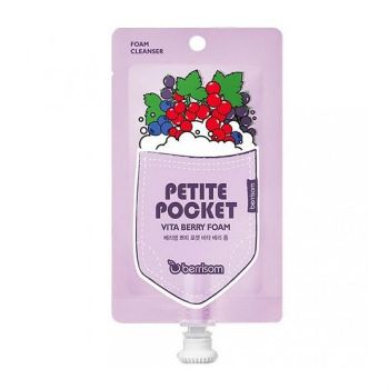 Пенка для умывания с растительными экстрактами BERRISOM Petite Pocket Vita Berry Foam