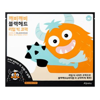 Патч от черных точек A'PIEU Golbin Blackhead Real Big Nose Strip