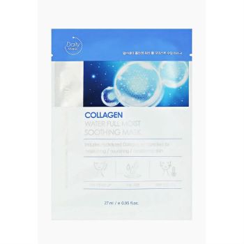 Маска тканевая увлажняющая с коллагеном FARMSTAY Collagen Water Full Moist Soothing Mask Маска тканевая увлажняющая с коллагеном FARMSTAY Collagen Water Full Moist Soothing Mask