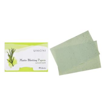 Матирующие салфетки для лица LIMONI Matte Blotting Papers Матирующие салфетки для лица LIMONI Matte Blotting Papers