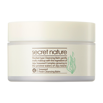 Очищающий бальзам с водорослями для снятия макияжа SECRET NATURE Seaweed Fresh Cleansing Balm Очищающий бальзам с водорослями для снятия макияжа SECRET NATURE Seaweed Fresh Cleansing Balm