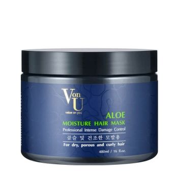 Маска для волос с алоэ вера VON U Aloe Moisture Hair Mask