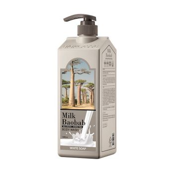 Гель для душа с ароматом белого мыла MILK BAOBAB Body Wash White Soap Гель для душа с ароматом белого мыла MILK BAOBAB Body Wash White Soap