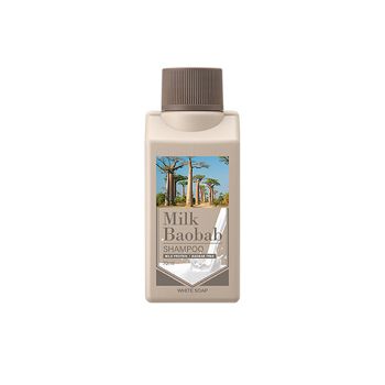 Шампунь для волос с ароматом белого мыла MILK BAOBAB Shampoo White Soap Travel Edition
