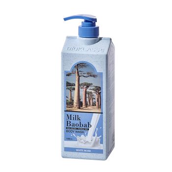 Гель для душа с ароматом белого мускуса MILK BAOBAB Body Wash White Musk Гель для душа с ароматом белого мускуса MILK BAOBAB Body Wash White Musk