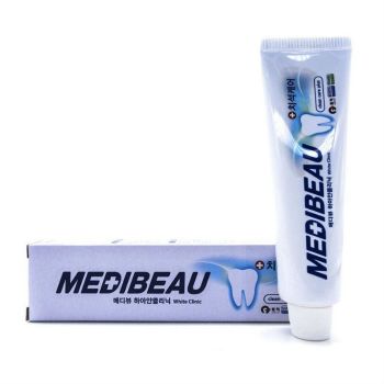 Отбеливающая зубная паста MEDIBEAU White Clinic Toothpaste Отбеливающая зубная паста MEDIBEAU White Clinic Toothpaste
