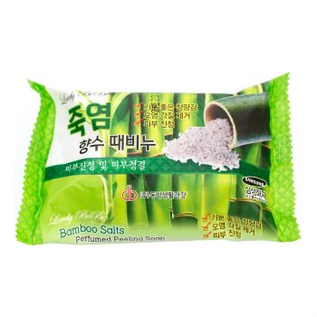 Мыло с отшелушивающим эффектом парфюмированное с бамбуковой солью JUNO Lovely Bebe Bamboo Salt Perfumed Peeling Soap Мыло с отшелушивающим эффектом парфюмированное с бамбуковой солью JUNO Lovely Bebe Bamboo Salt Perfumed Peeling Soap