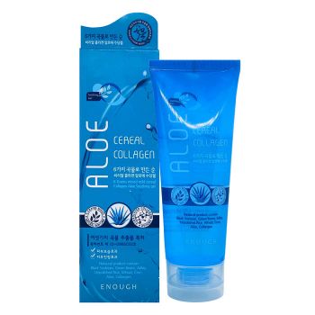 Гель с алоэ, коллагеном и зерновыми экстрактами ENOUGH 6 Mixed Cereal Collagen Aloe Soothing Gel Гель с алоэ, коллагеном и зерновыми экстрактами ENOUGH 6 Mixed Cereal Collagen Aloe Soothing Gel