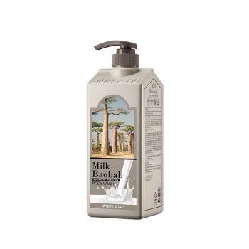 Гель для душа с ароматом белого мыла 500 мл MILK BAOBAB Body Wash White Soap 500ml Гель для душа с ароматом белого мыла 500 мл MILK BAOBAB Body Wash White Soap 500ml